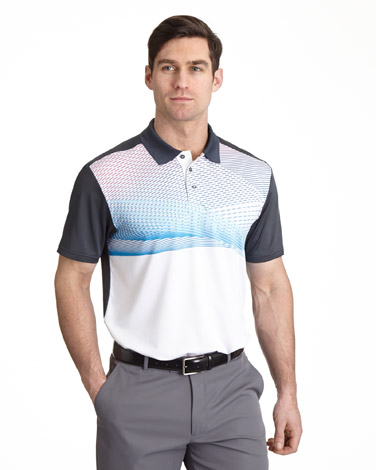 Pdraig Harrington Contour Print Polo (SPF 50)